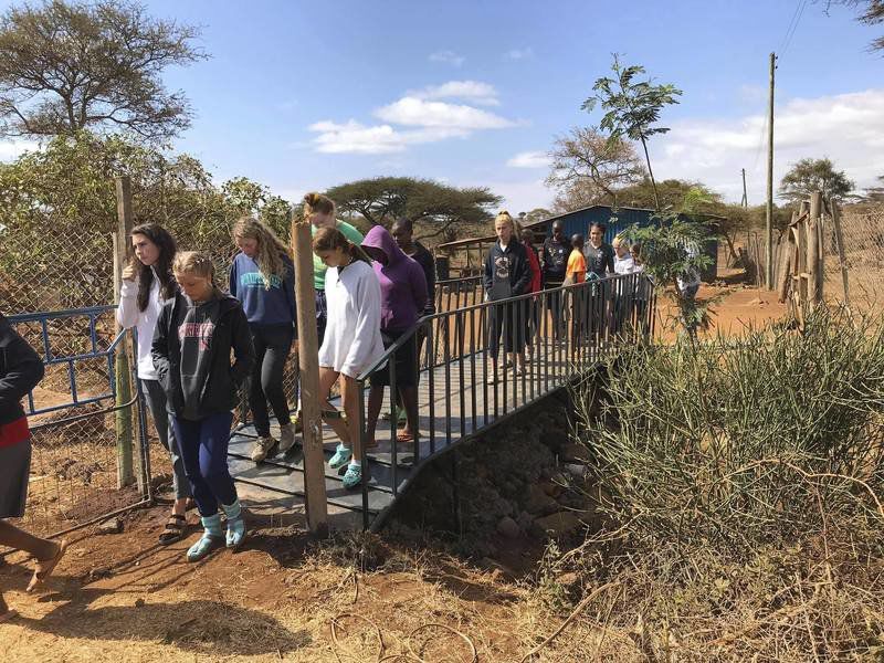 Newburyport teens help young girls in Kenya